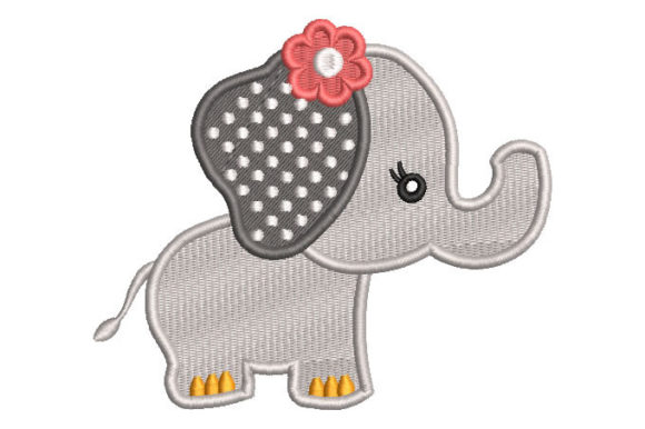 Baby Elephant with Flowers: A Designer’s Review
