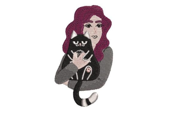 Gothic Girl with Cat: A Designer’s Review