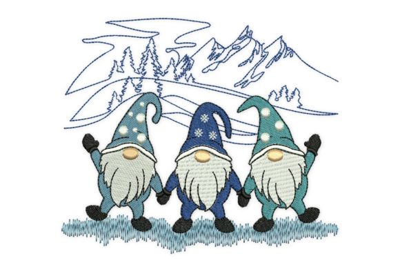Review: Christmas Gnomies for Holiday Embroidery