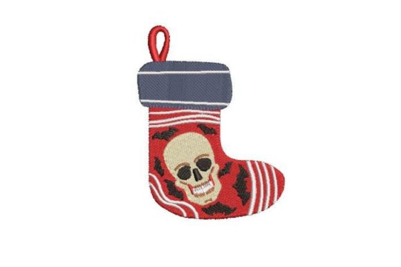 Review: Christmas Stocking with Skulls Design