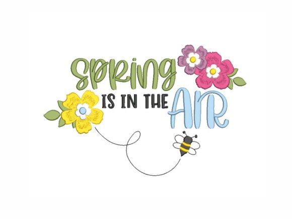 Reviewing Spring: A Vibrant Embroidery Design for Real Projects